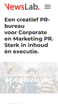 Mobile Screenshot of newslab.nl
