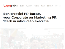 Tablet Screenshot of newslab.nl