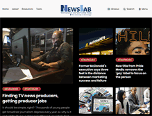 Tablet Screenshot of newslab.org